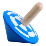 DETOA lesena vrtavka – modra