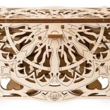 Lesena kaseta za zbirateljske karte UGEARS – 3D mehanska sestavljanka