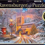 Ravensburger svetleči puzzle Božično tihožitje 500 kosov