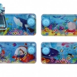 Ročna vodna igra s prstani morski svet 11 × 6 cm