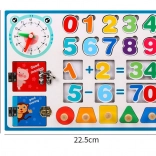 Lesena manipulativna tabla za učenje matematike