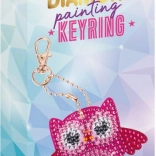 Diamantno slikanje obesek sova