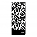 Mesečni planer 2025 Faces PVC