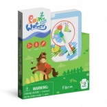 Čarobno barvanje z vodo Kmetija pobarvanke