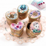 Djeco Kreativni set za škatlice za okrasitev