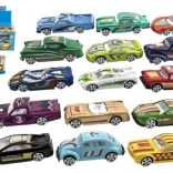 Kovinski dirkalni avtomobil 6 cm v škatlici