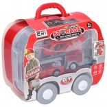 Gasilska postaja v kovčku s češkim ovitkom