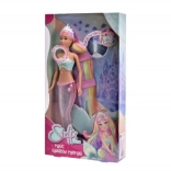 Punčka Steffi Morska Vila s Čarobno Svetlobno Plavutjo