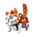 Sluban mehanska mačka Pleyerid oranžna sestavljanka