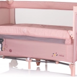 Potovalna posteljica Chipolino Relax Rožnata Marshmallow