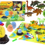 Kreativni komplet dinozavrska jajca za barvanje s transporterjem