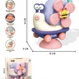 Interaktivni izobraževalni polž z vetrničko za otroke 0+