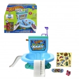 HOT WHEELS Skate Flush & Go – prstni skejtpark v obliki straniščne školjke
