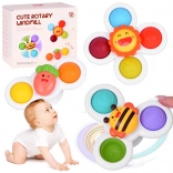 Senzoe Fidget Spinner s priseskom 3 kos