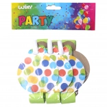 Party trobente s pikami 6 kos