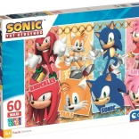 Clementoni puzzle ježek Sonic MAXI 60 kosov