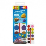 Vodene barve Ocean World s čopičem