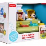 Interaktivna pojavljajoča se živalska kmetija za najmlajše