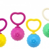 Retro plastična ropotuljica s kroglico (0 m+)