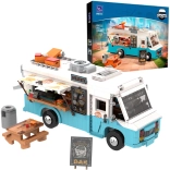 Gradbeni komplet PANTASY retro food truck – 2196 kosov