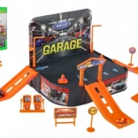 Igračna garaža z avtomobilom Welly Porsche