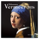 Beležni koledar Johannes Vermeer 2026