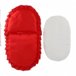 Odeja in blazinica za punčke za posteljico in voziček