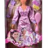 Punčka Steffi s cvetličnimi lasmi