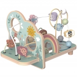 lesniški lesen labirint s kroglicami Forest od TOOKY TOY