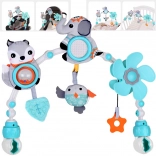 Interaktivni viseči lok za posteljico za dojenčke