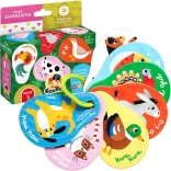 CzuCzu moje živalice knjižica na obročku 12m+