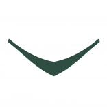 Zeleni šal za plišaste igrače (temen)