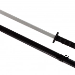 Leseni črni meč za viteza 73 cm