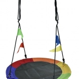 Barvita vrvna gugalnica 100 cm