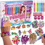 Komplet za izdelavo in barvanje zapestnic