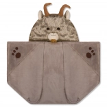 Topla odeja s kapuco in žepi v obliki tac Cozy Noxxiez