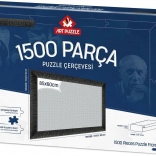 Okvir za sestavljanko 85 x 60 cm črn