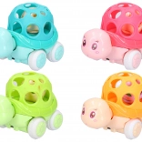 Plastična želva ropotuljica 11 cm