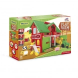 Play House kmetija – igralni set z figuricami in traktorjem 37 cm