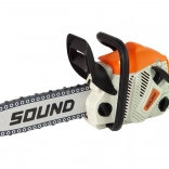 Otroška motorna žaga z varnostnimi očali