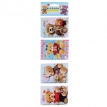 Spiralni zvezki z motivom medvedkov, set 4 kos