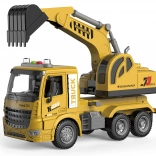 Gradbeni bager na vztrajnik s svetlobnimi in zvočnimi učinki 28 cm