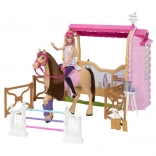 Barbie Ultimate Stable – hlev s konjem in dodatki