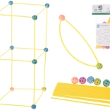 Kreativni komplet – Cevaste palice za gradnjo šotorov in gradenj, 75 delov