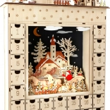 Small Foot lesen adventni koledar Zimska sanjarija z LED osvetlitvijo