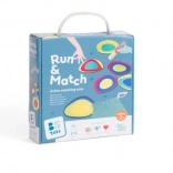 Barviti dirkač – gibalna igra za otroke 4+