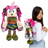 Plišasti nahrbtnik SONIC PRIME Amy Rose 43 cm