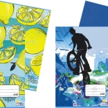 Šolski zvezek A4, čisti, 40 listov (mix)