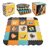 Pena izobraževalna sestavljanka z živalmi 114 × 114 cm, 25 delov