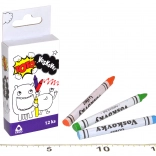 Trikotni voščeni barvni svinčniki ERGO